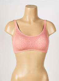 Sutien fără armatură top sutien modelat roz TRIUMPH femme