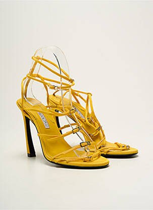 Sandale/Pantofi decupați galben FREELANCE femeie