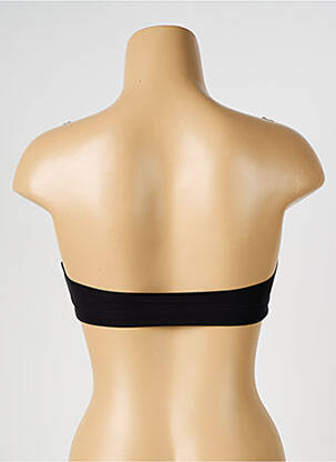 Sutien efect material satinat top bentiță negru PASSIONATA femeie