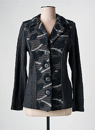 Vestă cu mâneci lungi gri GUY DUBOUIS femeie