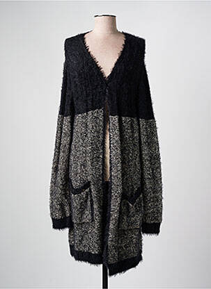 Vestă cu mâneci lungi negru GUY DUBOUIS femeie