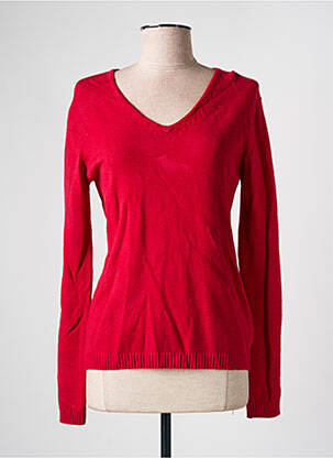 Pulover roz COULEURS DU TEMPS femeie