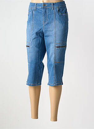 Pantalon trei sferturi albastru SHEEGO femeie