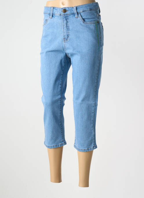 Pantalon trei sferturi albastru SHEEGO femeie