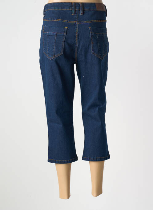 Pantalon trei sferturi albastru închis SHEEGO femeie