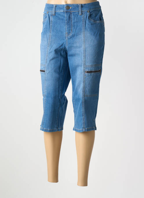 Pantalon trei sferturi albastru SHEEGO femeie