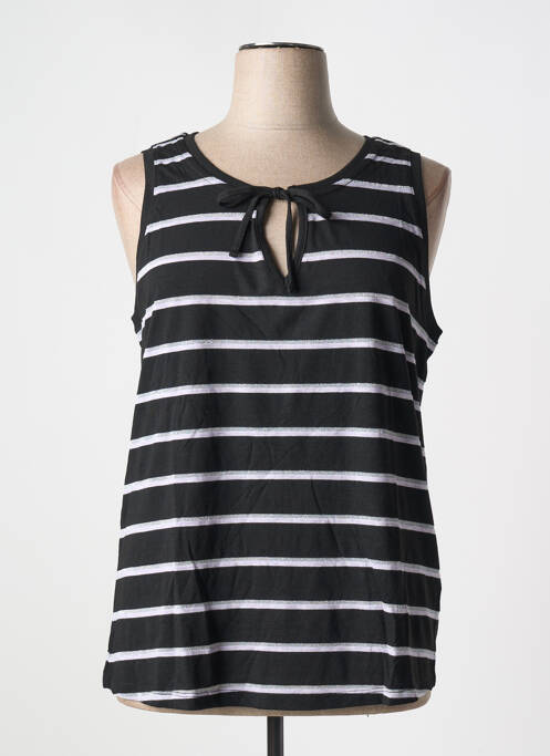 Maiou croială dreaptă fără mâneci negru SHEEGO femme