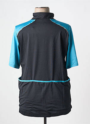 Top țesătură jersey mâneci scurte negru SHEEGO femeie