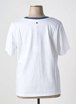 Tricou imprimeu fantezie mâneci scurte alb SHEEGO femeie