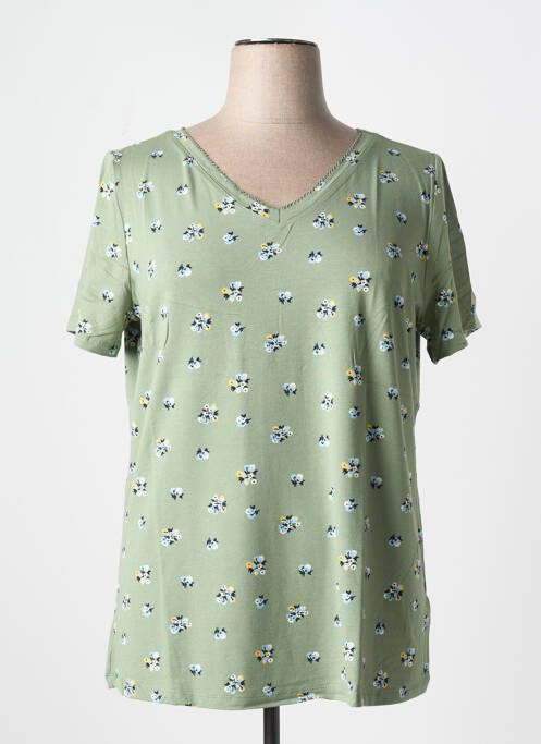 Tricou verde SHEEGO femeie