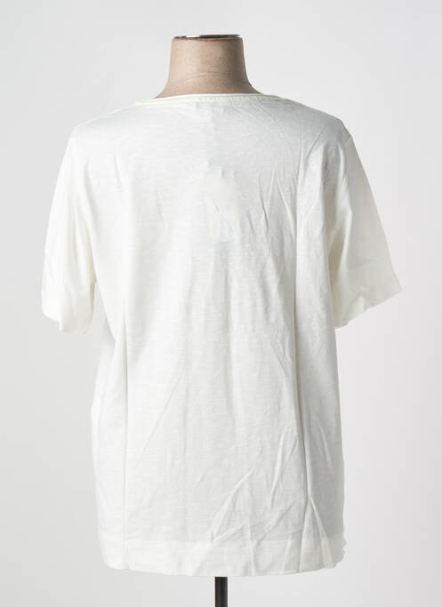 Tricou alb TRIANGLE femeie