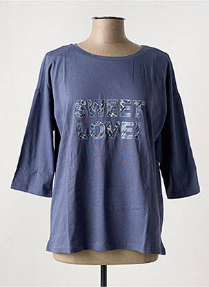 Top albastru SHEEGO femeie