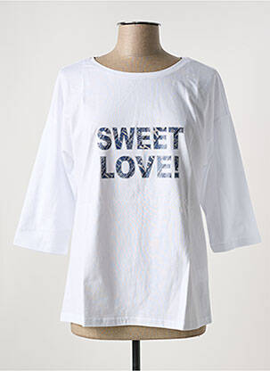 Top alb SHEEGO femeie