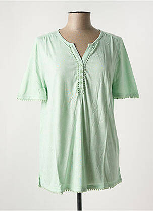 Top verde SHEEGO femeie