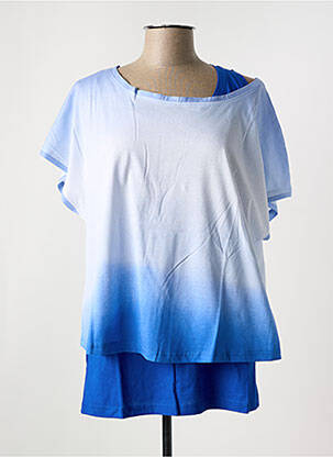 Top albastru SHEEGO femeie