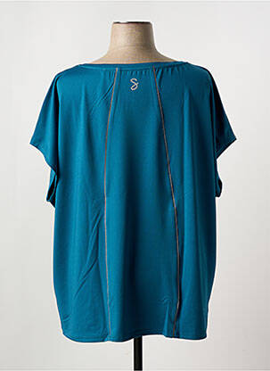 Tricou imprimeu fantezie mâneci scurte verde SHEEGO femeie