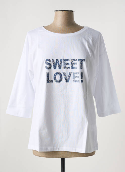 Top alb SHEEGO femeie