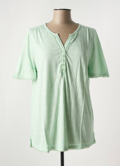 Top verde SHEEGO femeie