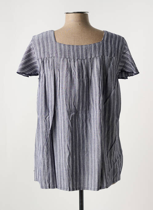 Tunică mâneci scurte albastru SHEEGO femeie