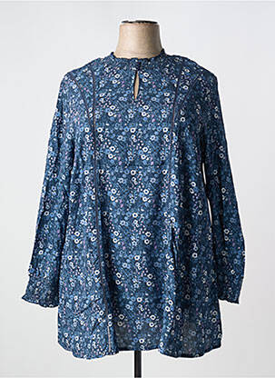 Tunică mâneci lungi albastru SHEEGO femeie