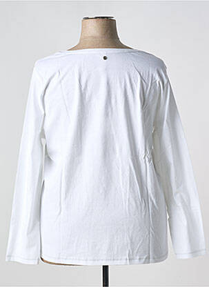 Tricou mâneci lungi mâneci lungi alb SHEEGO femeie