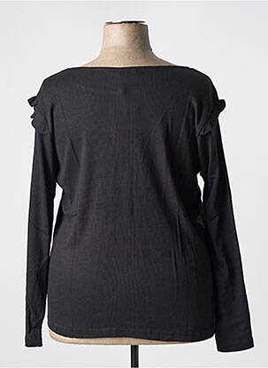 Tricou mâneci lungi mâneci lungi negru SHEEGO femeie