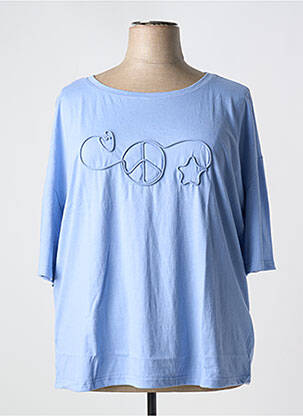 Top albastru SHEEGO femeie