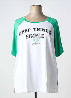 Tricou verde SHEEGO femeie