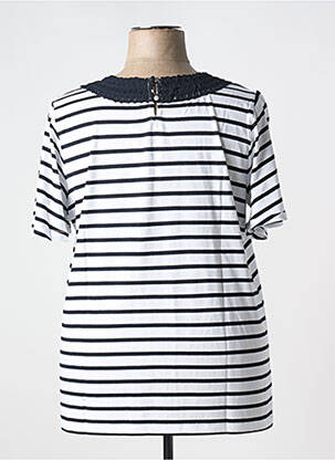 Tricou croială dreaptă mâneci scurte negru SHEEGO femme