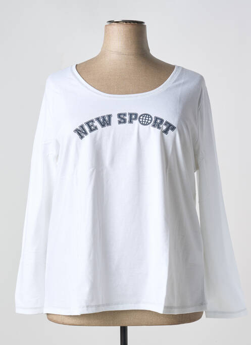 Tricou alb SHEEGO femeie