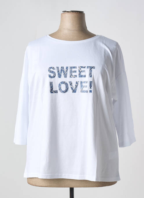 Top alb SHEEGO femeie