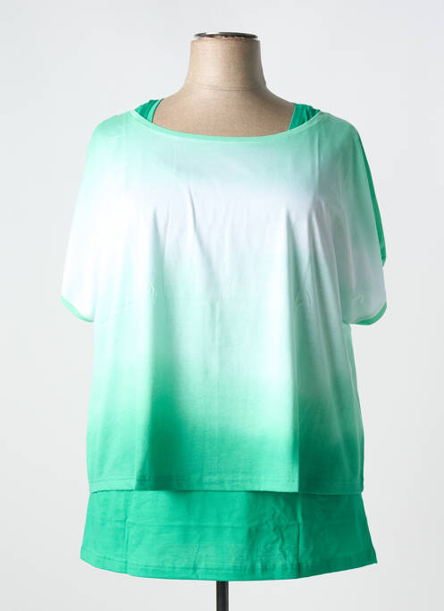 Top verde SHEEGO femeie