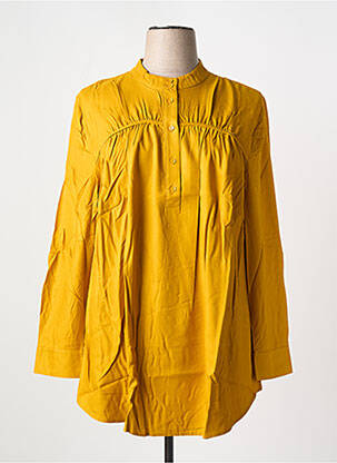 Tunică mâneci lungi galben SHEEGO femeie