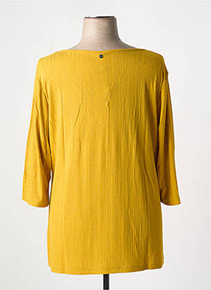Tricou mâneci 3/4 mâneci 3/4 galben SHEEGO femeie