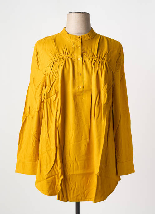 Tunică mâneci lungi galben SHEEGO femeie