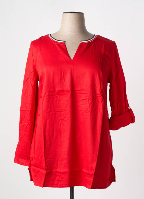 Tunică mâneci lungi roșu SHEEGO femeie