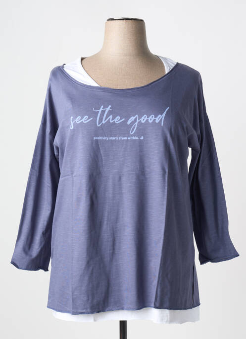 Tricou albastru SHEEGO femeie