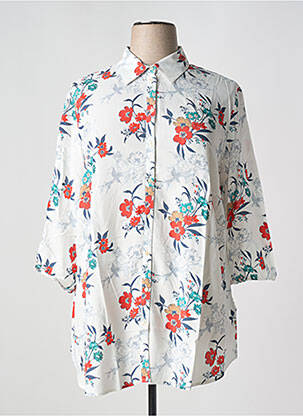 Tunică mâneci lungi alb SHEEGO femeie