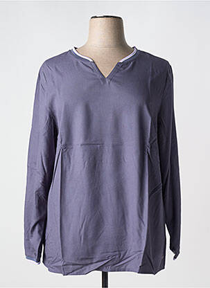 Top albastru SHEEGO femeie