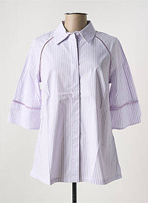 Tunică mâneci lungi violet SHEEGO femeie