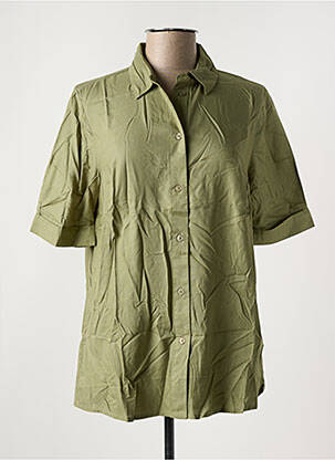 Tunică mâneci scurte verde SHEEGO femeie