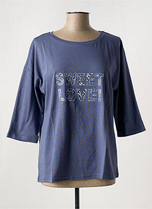 Top albastru SHEEGO femeie