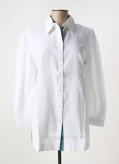 Tunică mâneci lungi alb SHEEGO femeie