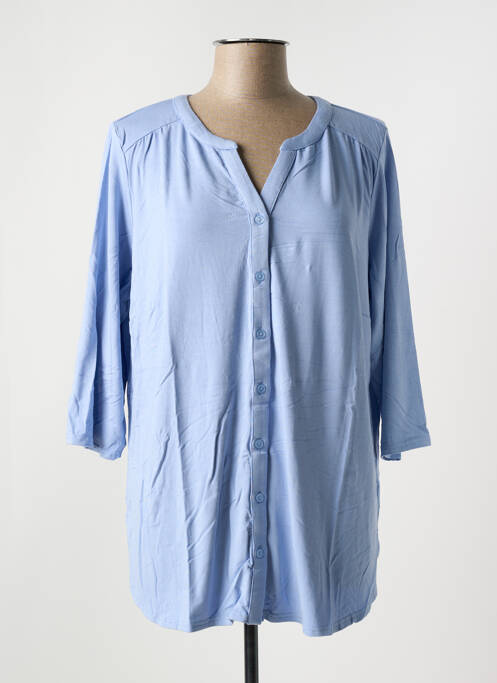 Tunică mâneci lungi albastru SHEEGO femeie