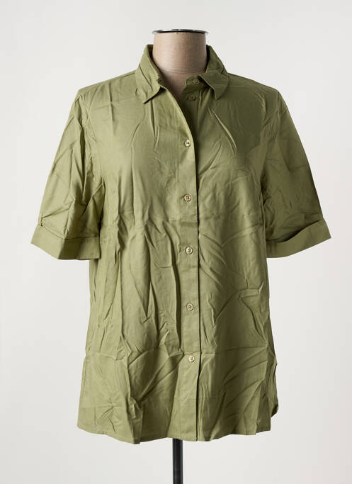 Tunică mâneci scurte verde SHEEGO femeie