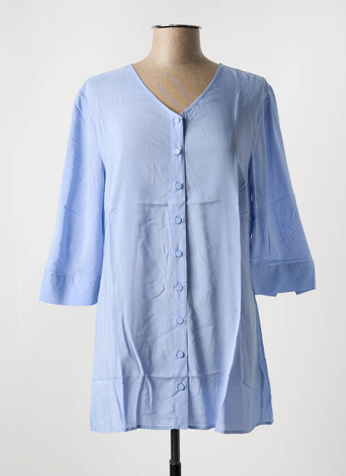 Tunică mâneci lungi albastru SHEEGO femeie