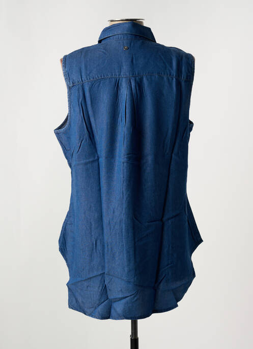 Tunică fără mâneci albastru SHEEGO femeie