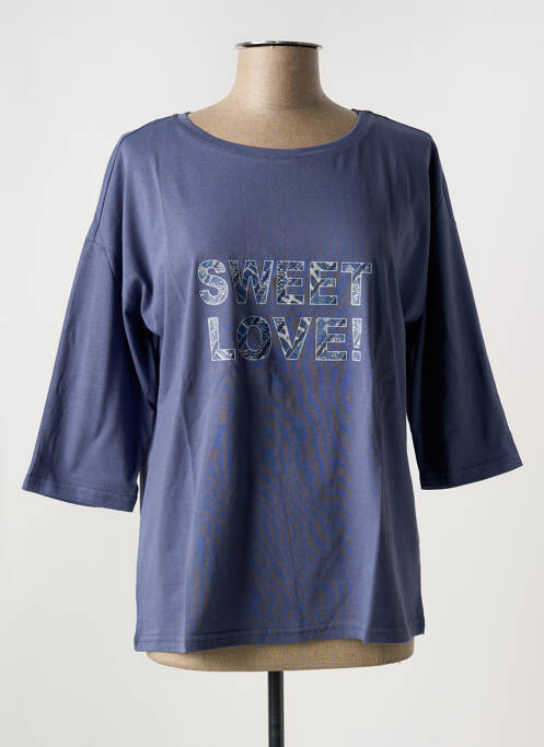 Top albastru SHEEGO femeie