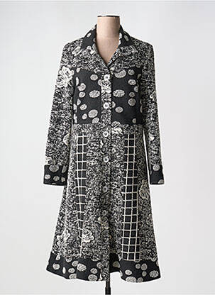 Palton lung negru MERI & ESCA femeie