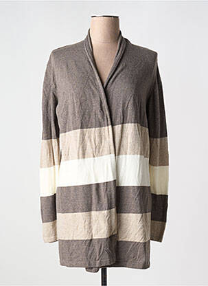 Vestă cu mâneci lungi maro FRANK WALDER femeie